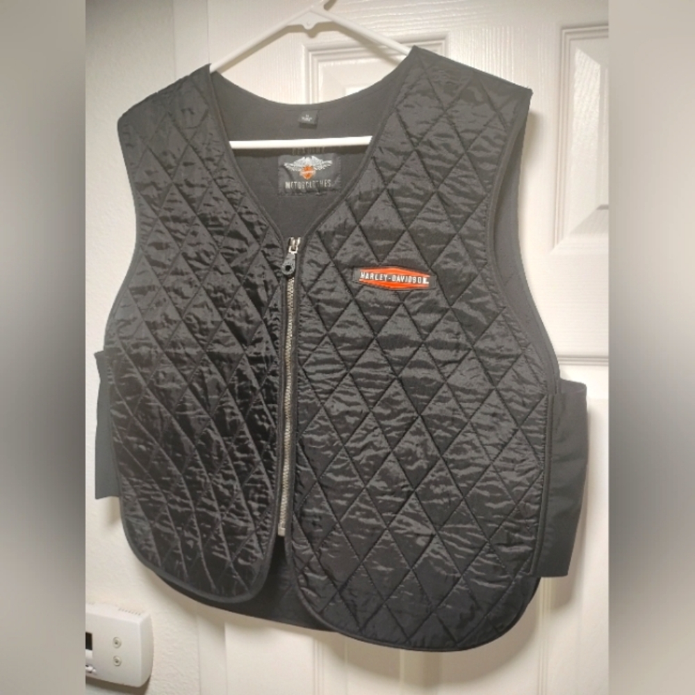 Harley-Davidson Black Quilted Riding Vest